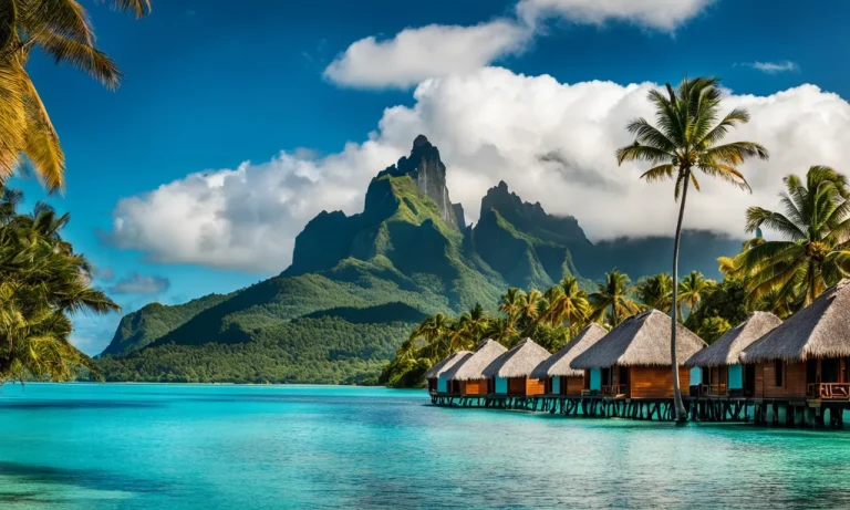 What Is The Cost Of Living In Bora Bora?