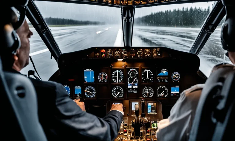 Can Planes Take Off In The Rain?
